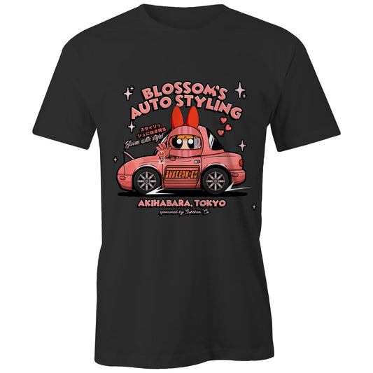 Blossom's Autostyling Tee - Powerslide Girls