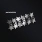 Chrome Stars Diecut Sheet