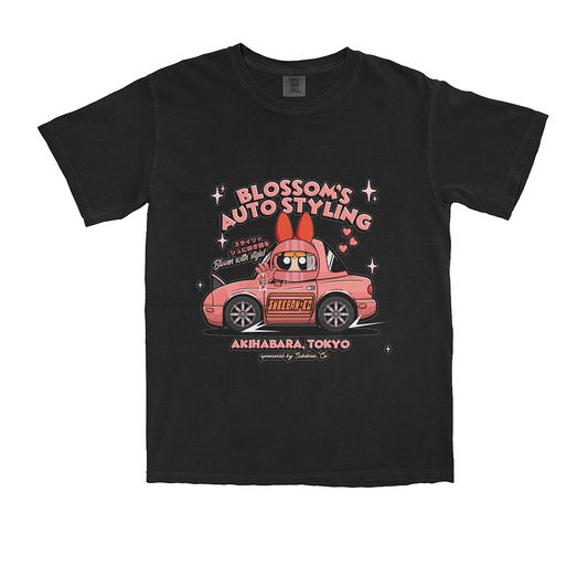 Blossom's Autostyling Tee - Powerslide Girls