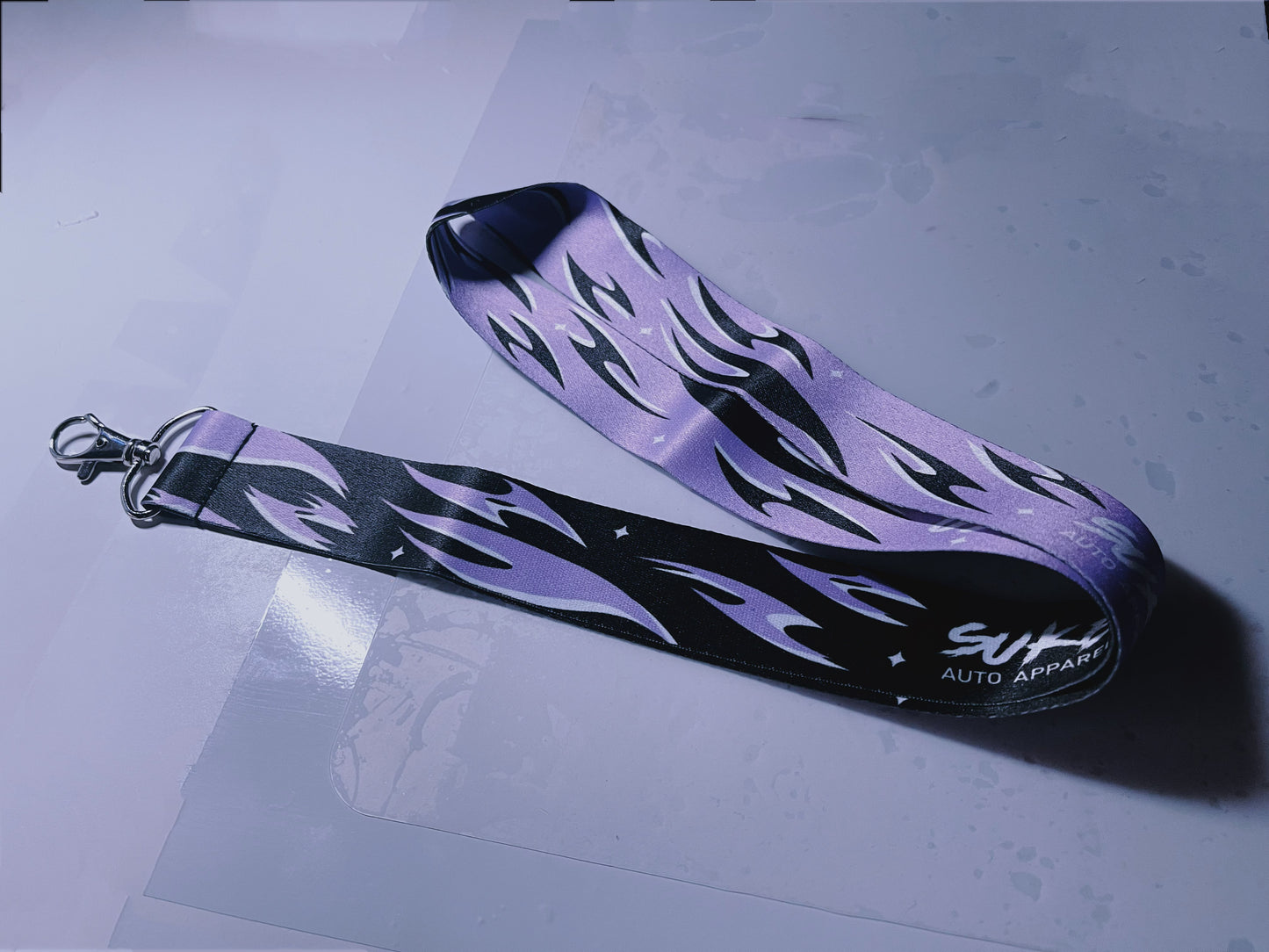 Purple Livery Lanyard