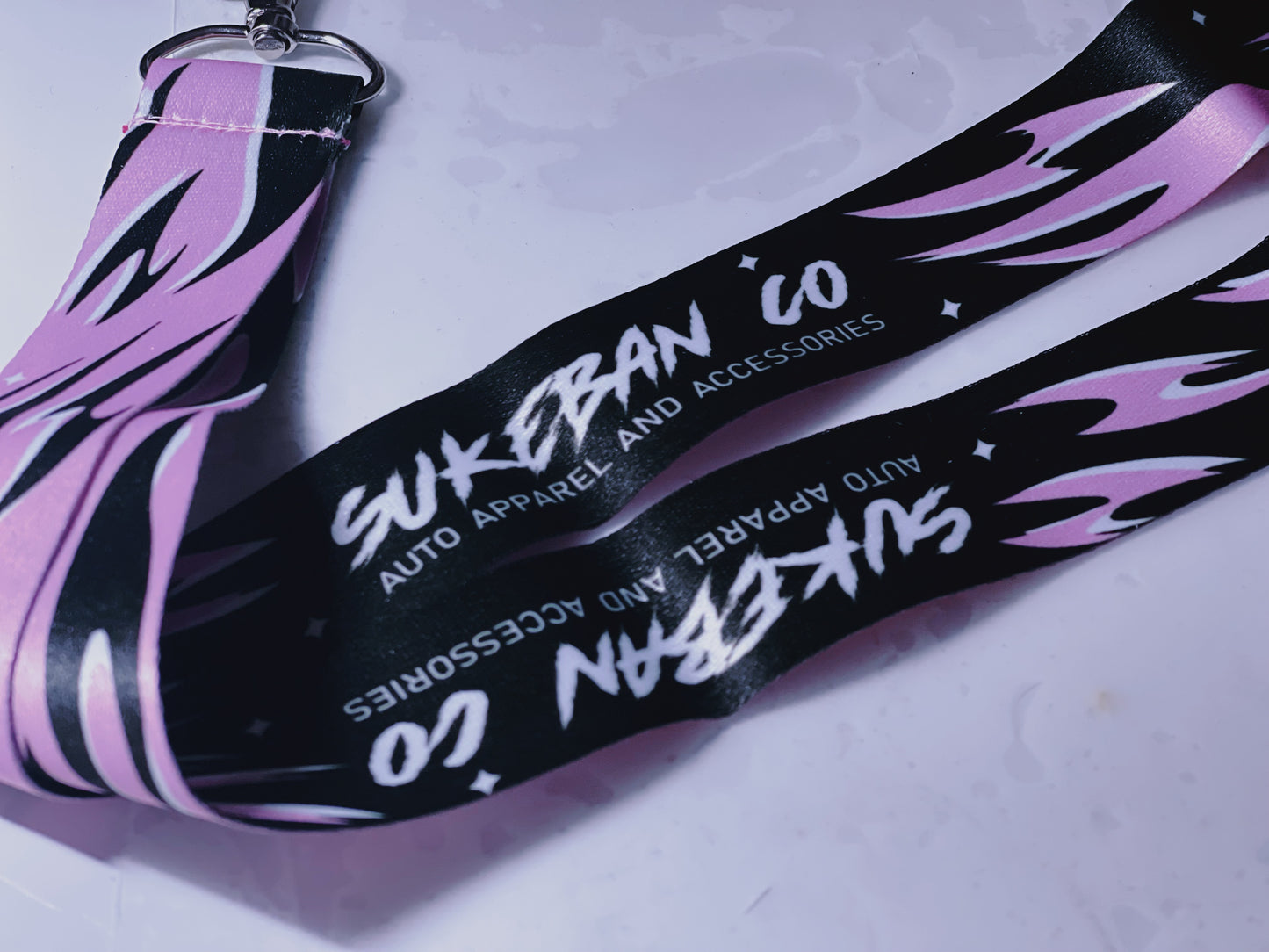 Pink Livery Lanyard