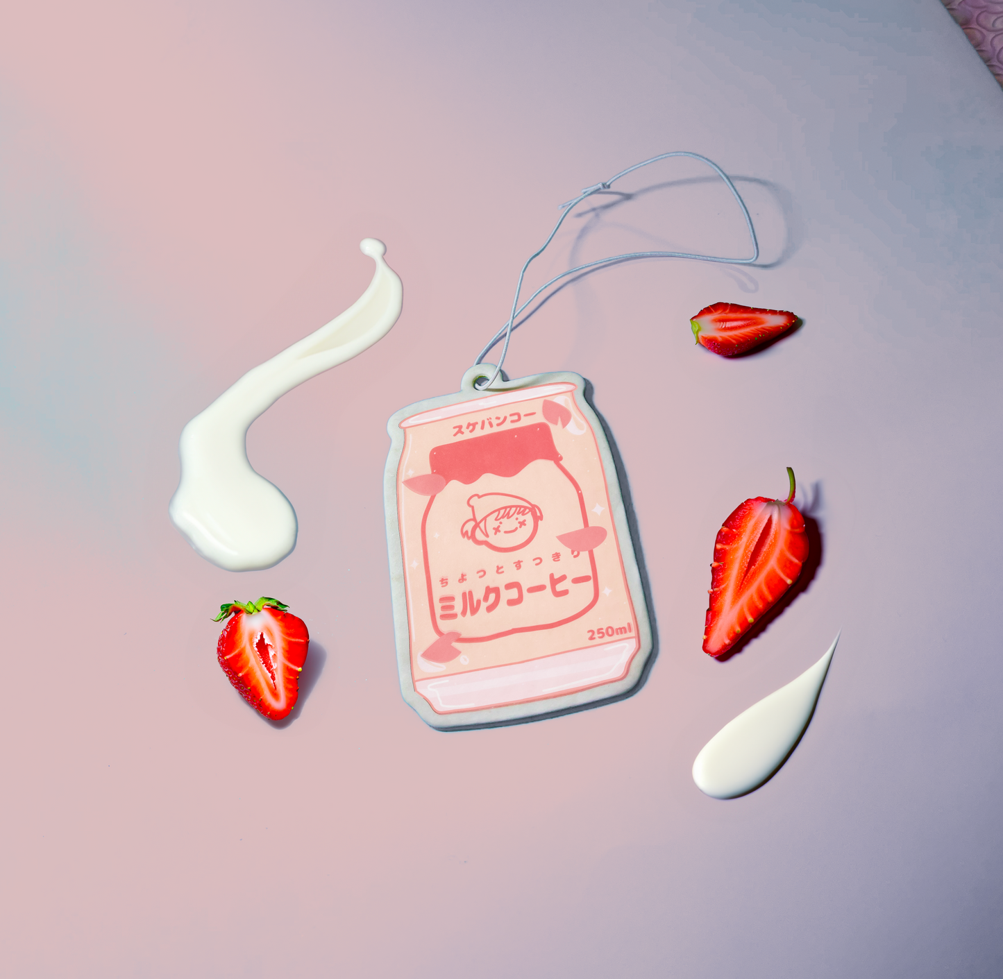 Chichiyasu Strawberry Cream Air Freshener