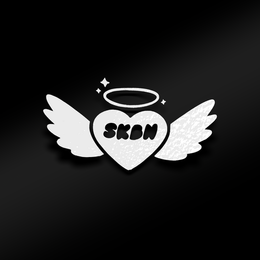 SKBN Angel Decal White