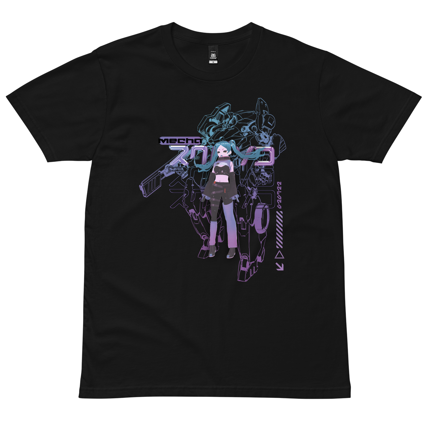 Meka Gundam Girl Tee